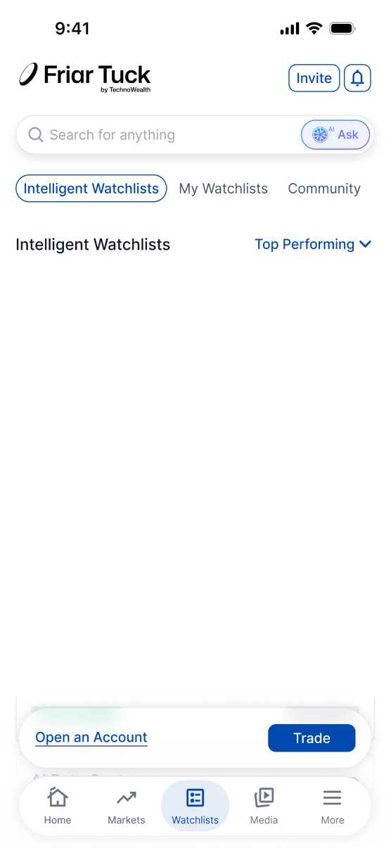 Intelligent watchlists